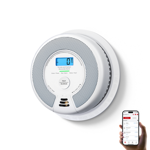 Smart Smoke and CO Detector with App Alerts