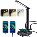 Smart LED Desk Lamp with Wireless Charging Base