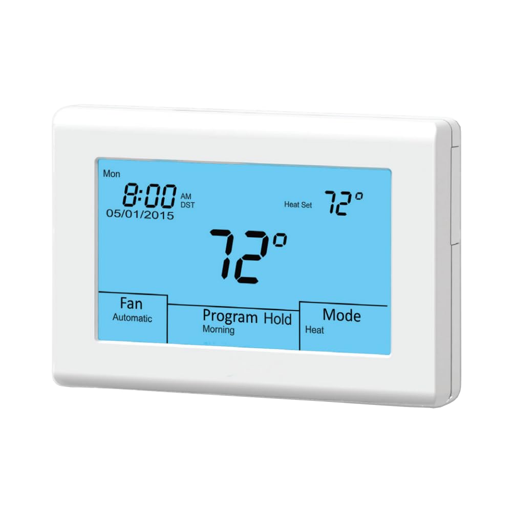 Smart Thermostat with Touchscreen Display